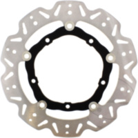 Brake disc vee ebc VR2127BLK