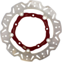 Brake disc vee ebc VR2127RED