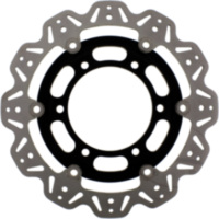 Brake disc vee front ebc VR640BLK