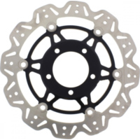 Brake disc vee front ebc VR662BLK