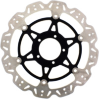 Brake disc vee front ebc VR694BLK