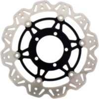 Brake disc vee front ebc VR800BLK