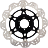 Brake disc vee front ebc VR1120BLK