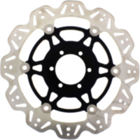 Brake disc vee front ebc VR2001BLK