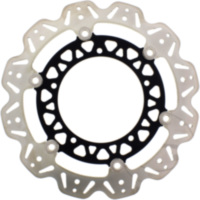 Brake disc vee front ebc VR2105BLK