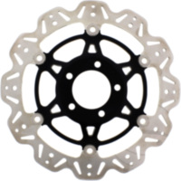 Brake disc vee front ebc VR3007BLK