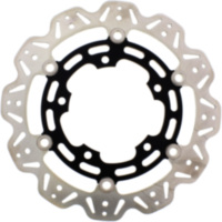 Brake disc vee front ebc VR3098BLK