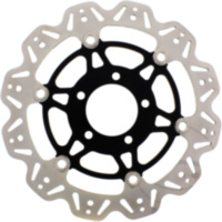 Brake disc vee front ebc VR3104BLK