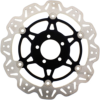 Brake disc vee front ebc VR4012BLK