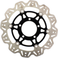 Brake disc vee front ebc VR4159BLK