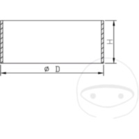 Kolbenring Federbein 120214000401