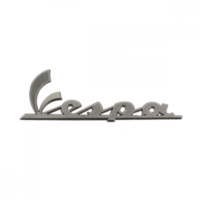 logo for: Vespa grey original spare part