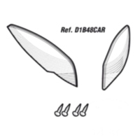 Replacement reflector red Shad D1B48CAR