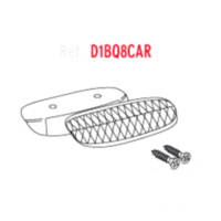 Replacement reflector red Shad D1BQ8CAR