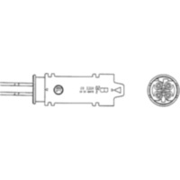 Lambda sensor ngk 0054