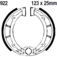 Brake shoes with spring ebc 922G