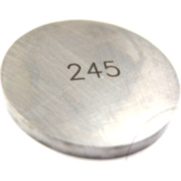 Valve shim 25 mm 2.45