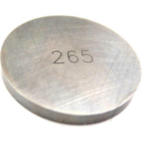 Valve shim 25 mm 2.65 fitting for Triumph Bonneville T100 Centennial 800 908MD 2002, 34 PS, 25 kw