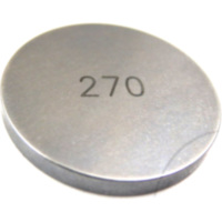 Valve shim 25 mm 2.70 fitting for Triumph Bonneville T100 Centennial 800 908MD 2002, 34 PS, 25 kw