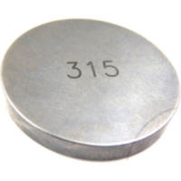 Valve shim 25 mm 3.15