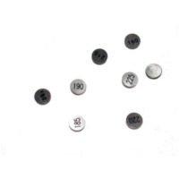HOT CAMS Ventilscheiben Ø8,90x2,12mm - Set mit 5 Stk.