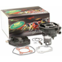 TOP PERFORMANCES Schwarz Trophy Zylinder-Kolben-Kit - Ø40mm für: MBK/Yamaha für Aprilia, Malaguti, Beta