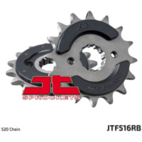 JT SPROCKETS Stahl geräuscharmes vorderes Ritzel 516 - 520 für Suzuki GS500