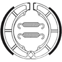 TECNIUM Street/ATV Organic Brake shoes - BA052 for Suzuki LT-F300KINGQUAD, VL800INTRUDER, VS600INTRUDER