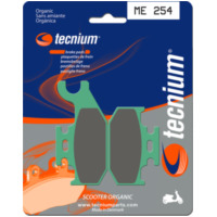 TECNIUM Scooter Organic Brake pads - ME254 for Suzuki UH125BURGMAN, UH200BURGMAN, UX125SIXTEEN