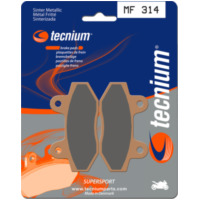 TECNIUM Street Performance Sintered Metal Brake pads - MF314 for: Hyosung GT250COMET, GT250R, GT650 Italjet BAZOOKA650, GRIFON650