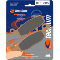 TECNIUM Trail Performance Sintered Metal Brake pads - MFP205 for: Kawasaki ER-6F, ER-6N, GPZ1100 Suzuki DL1000V-STROM, DL650V-STROM, DR800