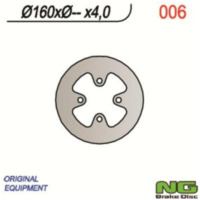 NG BRAKES Bremsscheibe starr - 006 für Beta TECHNO2502T