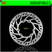 NG BRAKES Fix Brake Disc - 840 for Derbi SENDA125, SENDA50 Sherco SE50, SM50