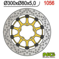 NG BRAKES Bremsscheibe schwimmend - 1056 für Kawasaki ER-6F, ER-6N, NINJAZX-10R