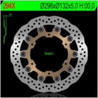 NG BRAKES Petal Bremsscheibe schwimmend - 294X für Yamaha BT1100BULLDOG, FJR1300, FZS1000