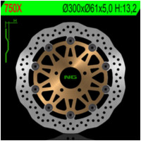 NG BRAKES Petal Floating - 750X for Kawasaki ELIMINATOR600, GPZ1100, GTR1000