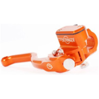 BERINGER Aerotec® Radial Brake Master Cylinder Ø17,5mm Integrated Reservoir Orange (Type 2 Lever - 14cm) for KTM, Kawasaki, Yamaha