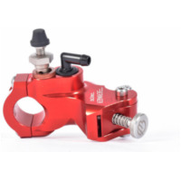 BERINGER Aerotec® Hauptkupplungszylinder radial Ø 17,5 mm Behälter getrennt rot (ohne Hebel)