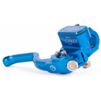 BERINGER Aerotec® Radial Clutch Master Cylinder Ø14mm Integrated Reservoir Blue (Radial Lever Type 2 - 14cm) for Yamaha, Vespa, Honda