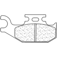 CL BRAKES ATV Sintered Metal Brake pads - 1102ATV1 for CAN AM MAVERICK1000, MAVERICK1000R, OUTLANDER400 for: Yamaha YFM700RAPTOR, YXR450RHINO