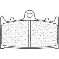 CL BRAKES Street Sintermetall Bremsbeläge - 2251S4 für Kawasaki GPZ500, ZXR400, ZZR500 Suzuki GSF400BANDIT, RG125, RGV250