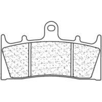 CL BRAKES Street Sintered Metal Brake pads - 2255A3+ for Kawasaki NINJAZX-12R, NINJAZX-6R, NINJAZX-7R Suzuki GSF1200BANDIT, GSX1300HAYABUSA, GSX1400