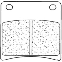 CL BRAKES Street Sintered Metal Brake pads - 2281RX3 for Suzuki VX800