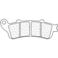 CL BRAKES Street Sintered Metal Brake pads - 2602RX3 for Honda CBR1100XX, NT650VDEAUVILLE, NT700VDEAUVILLE