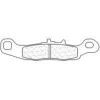 CL BRAKES Off-Road Sintermetall Bremsbeläge - 2750MX10 für Kawasaki KX100, KX80, KX85 Suzuki RM100, RM85