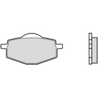 BREMBO Scooter Carbon Ceramic Brake pads - 07039CC for Yamaha DT50, DT50R, DT80 MBK FLAME125, VERTEX150