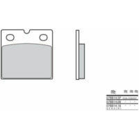 BREMBO Street Sintermetall Bremsbeläge - 07BB14SP für BMW, für: Moto Guzzi, Ducati