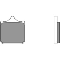 BREMBO Street Sintered Metal Brake pads - 07BB33SA for Benelli, Ducati, KTM