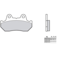 BREMBO Street Sintermetall Bremsbeläge - 07HO10LA für Honda CB1100, CB400, CB650