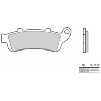 BREMBO Street Sintered Metal Brake pads - 07HO42SA for Honda CBR1100XX, GL1800BAGGER, GL1800GOLDWING Kawasaki VULCAN650